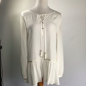 Calypso St Barth, 100% silk chiffon blouse , light and Breezy